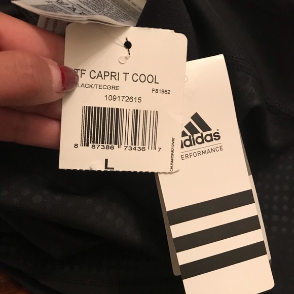 NWT adidas capris - Picture 3 of 3